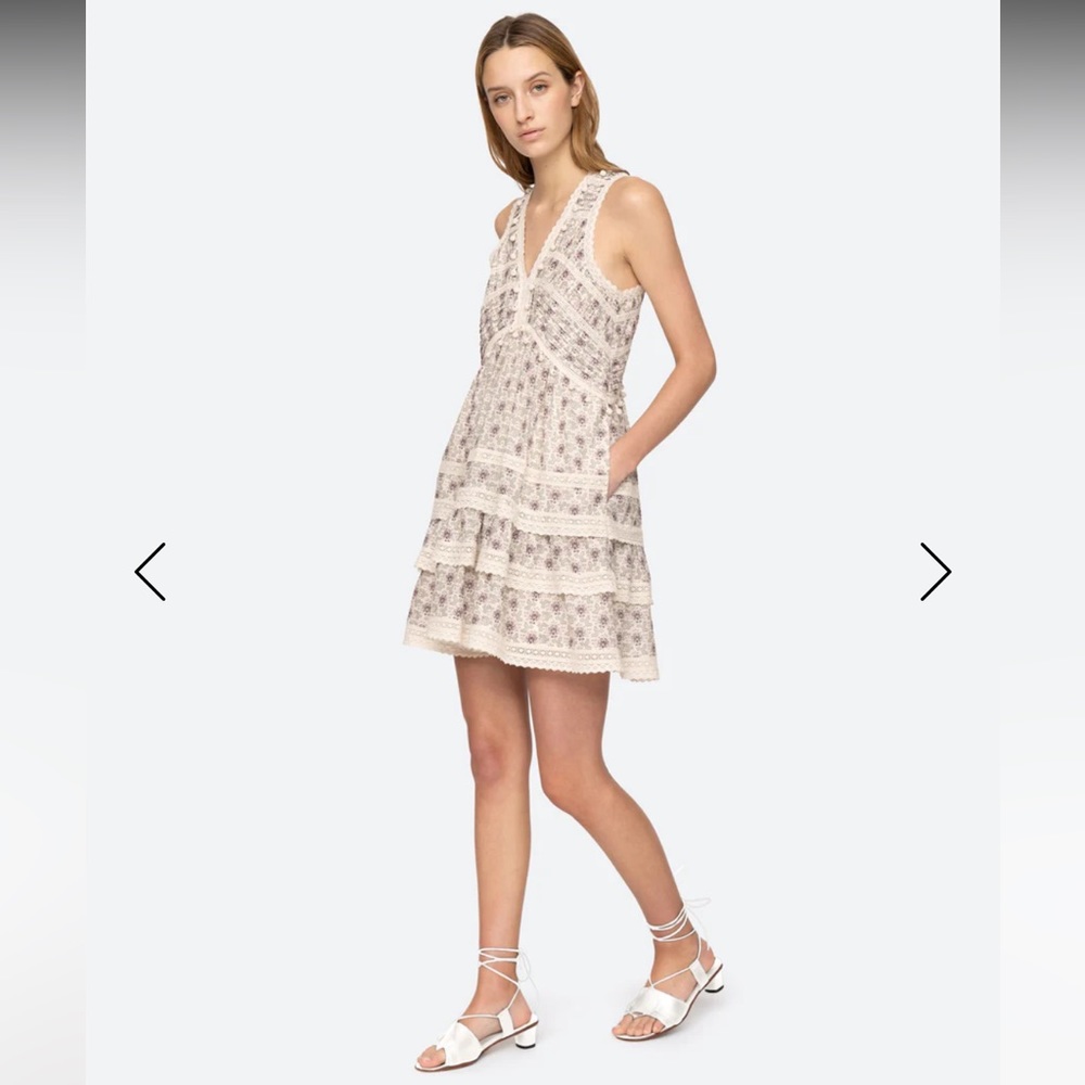 Sea new york Yvonne print dress, M